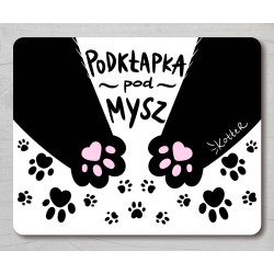 Podkładka pod mysz ŁAPKI